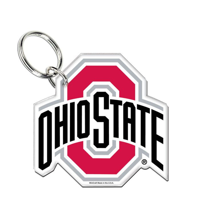 Llavero acrílico premium de Ohio State Buckeyes