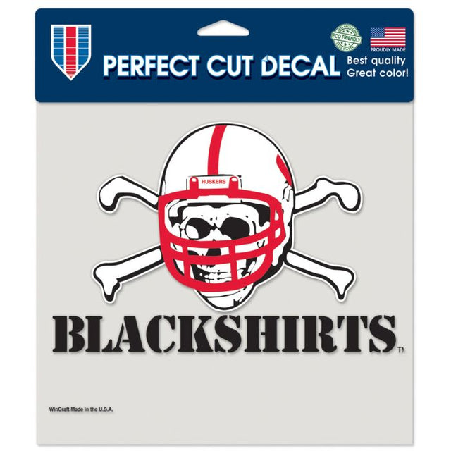 Nebraska Cornhuskers Perfect Cut Color Decal 8" x 8"