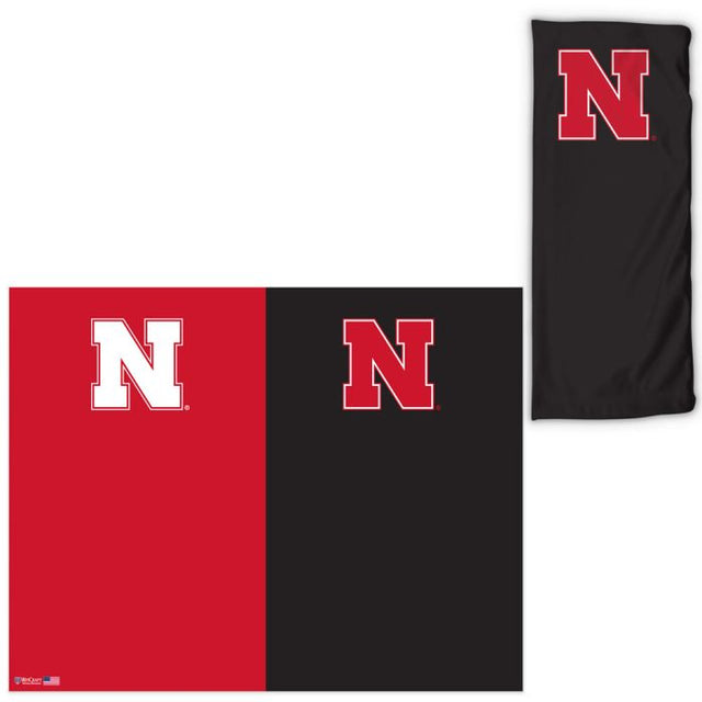 Envolturas para abanicos de dos colores de los Nebraska Cornhuskers