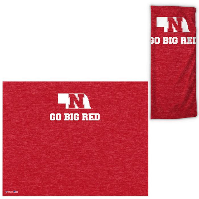 Nebraska Cornhuskers heathered Fan Wraps