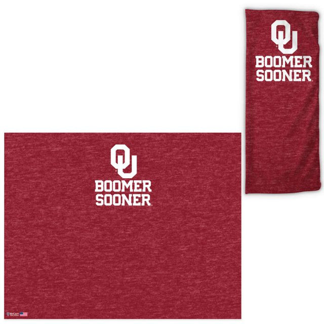 Envolturas para fanáticos con motivos jaspeados de los Oklahoma Sooners