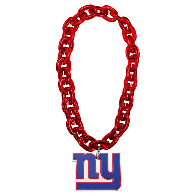 Cadena para fanáticos de los New York Giants (RED) -FF-590-23-RD