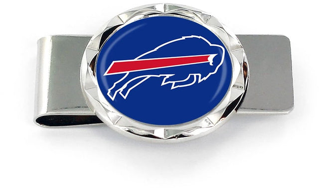 Buffalo Bills Diamond Cut Money Clip -MC-945-01