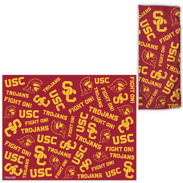 Envolturas para fanáticos con impresiones dispersas de los USC Trojans