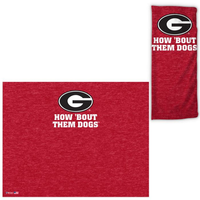 Georgia Bulldogs HEATHERED Fan Wraps