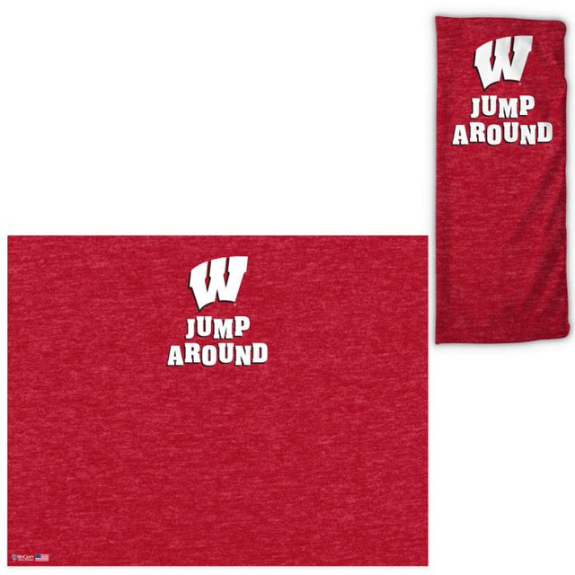 Envolturas para fanáticos HEATHERED de Wisconsin Badgers