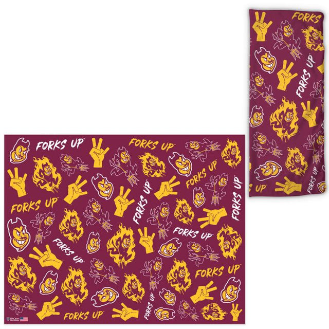 Arizona State Sun Devils Scatter Print Fan Wraps