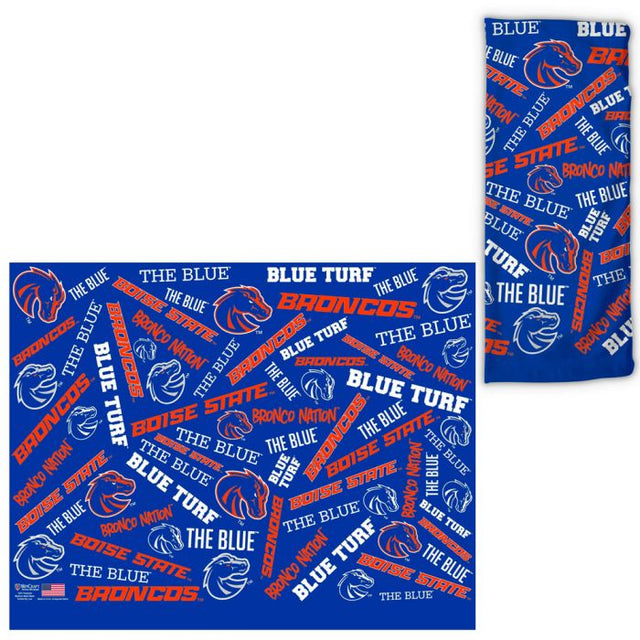 Boise State Broncos Scatter Print Fan Wraps