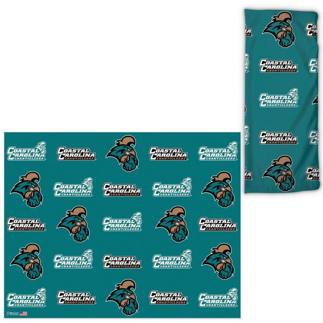 Coastal Carolina Chanticleers Scatter Print Fan Wraps