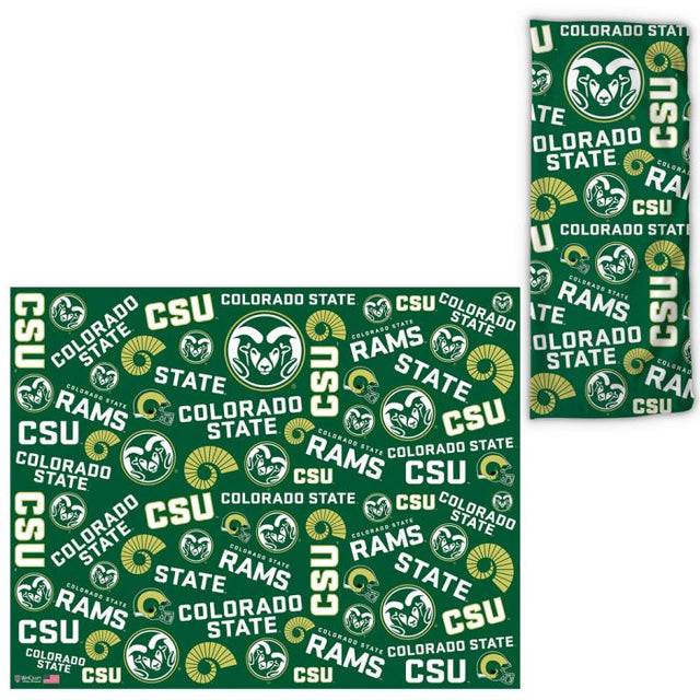 Colorado State Rams Scatter Print Fan Wraps