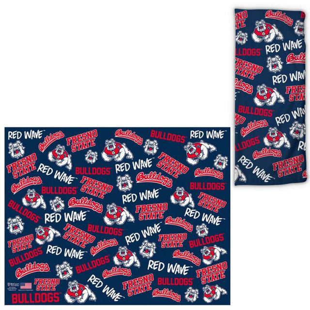 Fresno State Bulldogs Scatter Print Fan Wraps