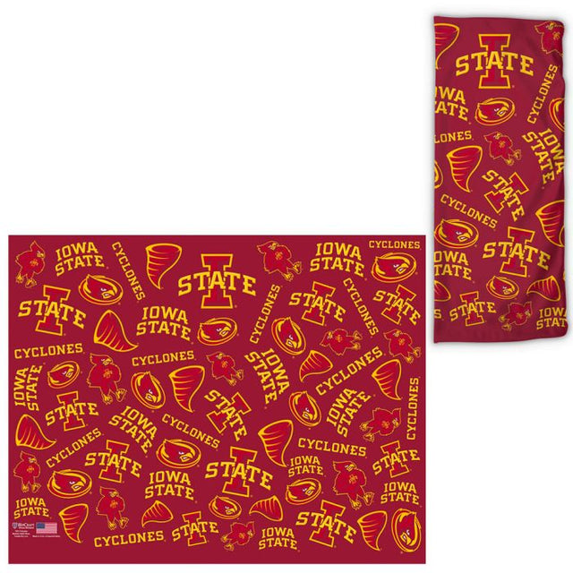 Envolturas para fanáticos con estampados dispersos de los Iowa State Cyclones