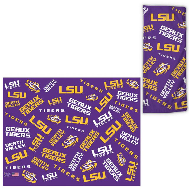 Envolturas para fanáticos con estampados dispersos de los LSU Tigers