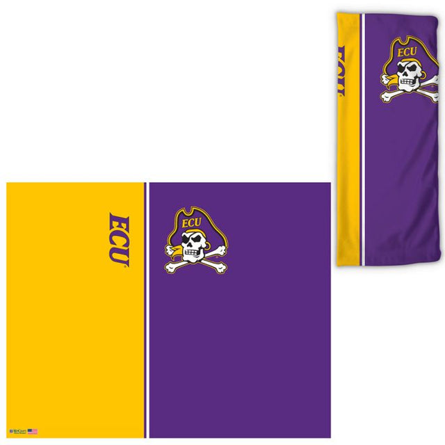 Envolturas para fanáticos de East Carolina Pirates con división vertical