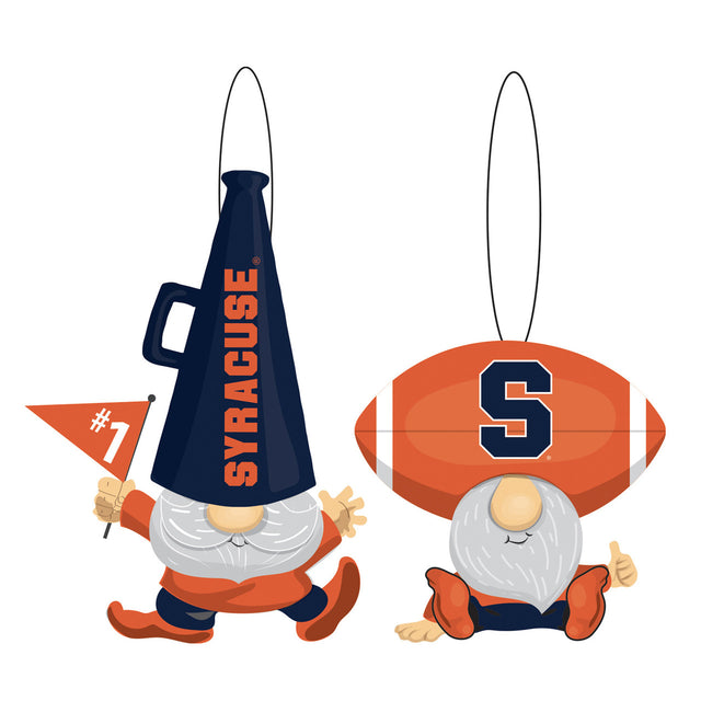 Syracuse Orange Ornament Gnome Fan 2 Pack