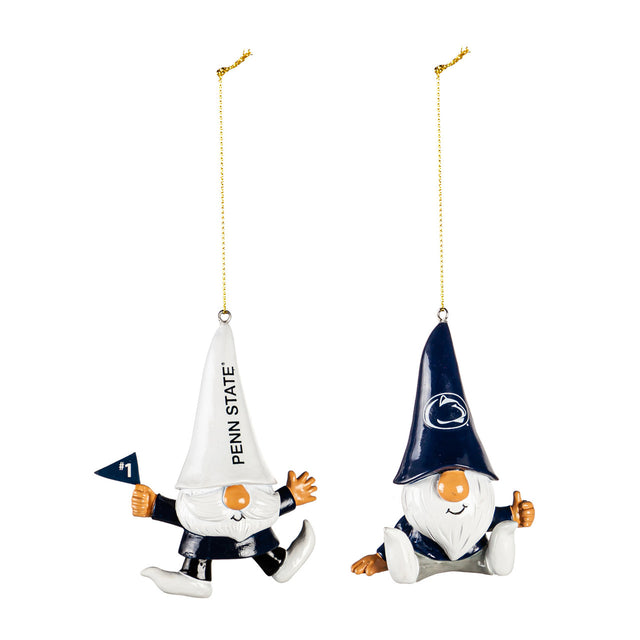 Paquete de 2 adornos de gnomos con forma de abanico de los Nittany Lions de Penn State