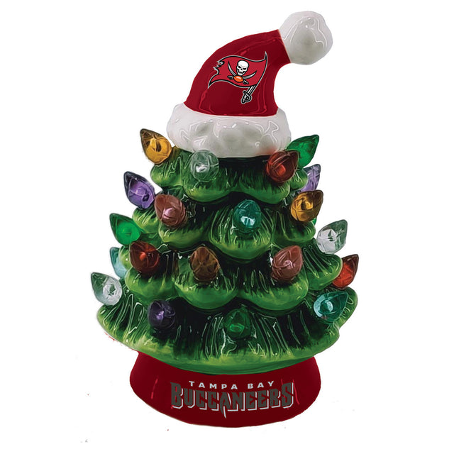 Tampa Bay Buccaneers Ornament Christmas Tree LED 4"