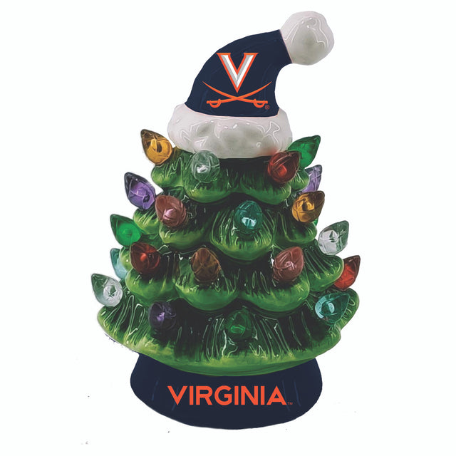 Adorno navideño con luces LED de 4" de los Virginia Cavaliers