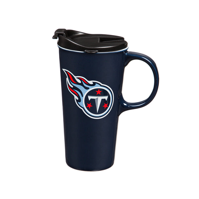 Tennessee Titans bebe café con leche para viaje en caja de 17 oz