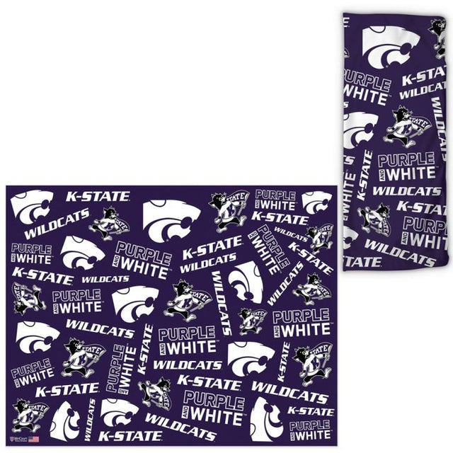 Kansas State Wildcats Scatter Print Fan Wraps