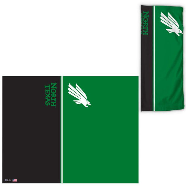 North Texas Mean Green Vertical Split Fan Wraps