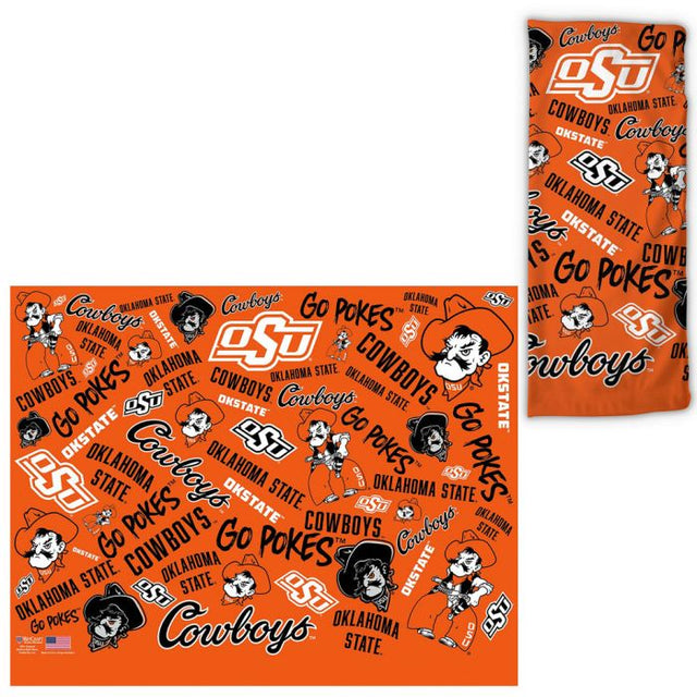 Oklahoma State Cowboys Scatter Print Fan Wraps