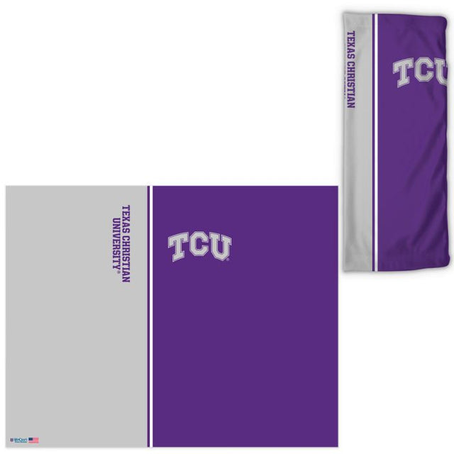 TCU Horned Frogs Vertical Split Fan Wraps