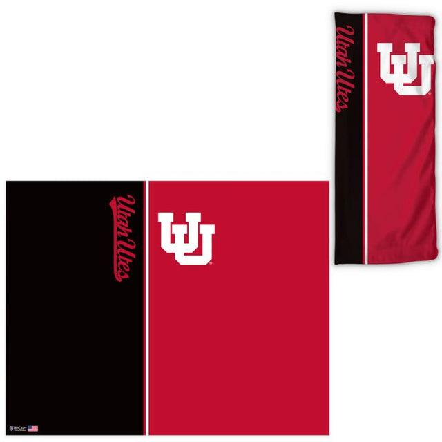 Utah Utes Vertical Split Fan Wraps