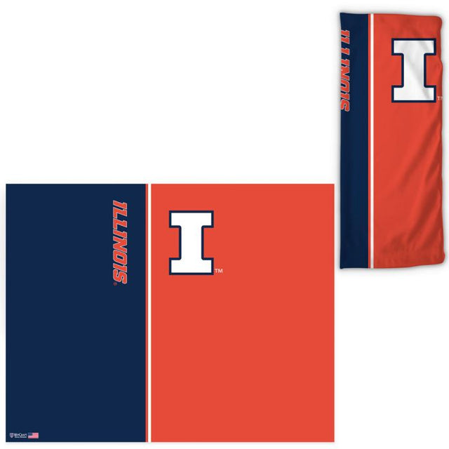 Illinois Fighting Illini Vertical Split Fan Wraps