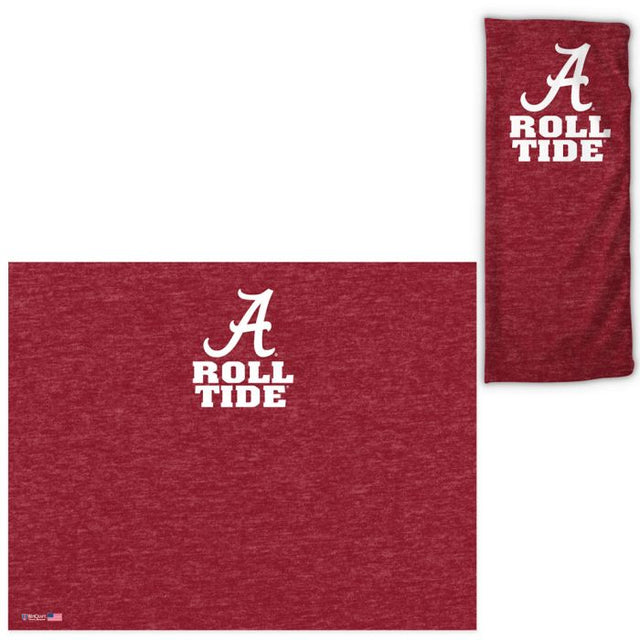 Envolturas para fanáticos con diseño jaspeado de Alabama Crimson Tide