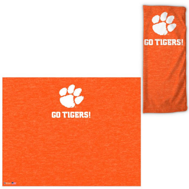 Envolturas para fanáticos de los Clemson Tigers con motivos jaspeados