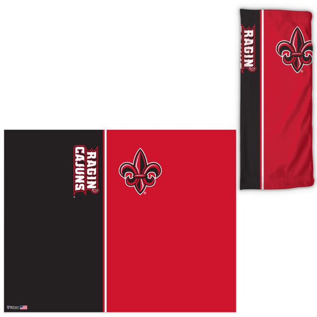 Louisiana - Lafayette Ragin Cajuns Vertical Split Fan Wraps