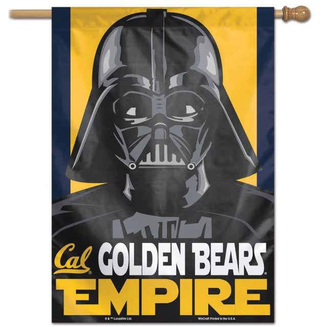 California Golden Bears / Star Wars star wars vader Vertical Flag 28" x 40"