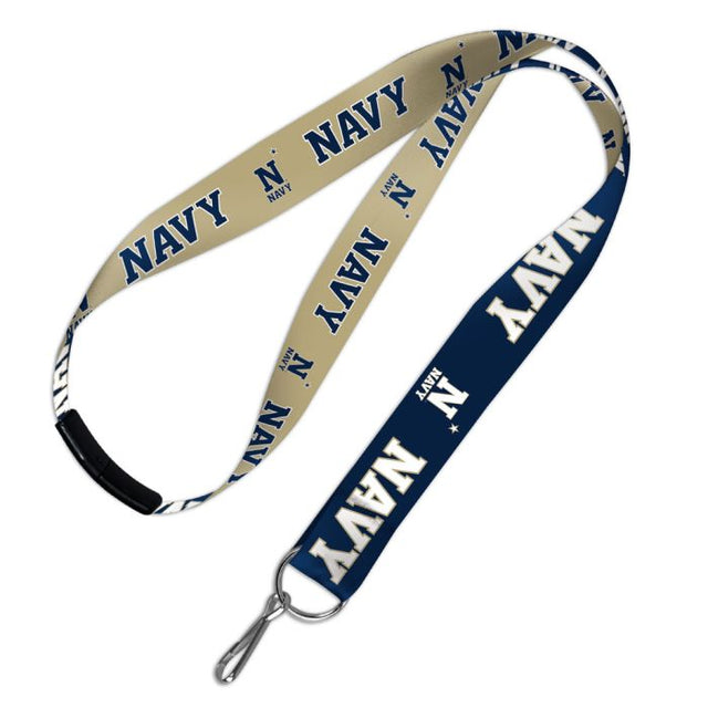 Navy Midshipmen Lanyards w/Breakaway 1"