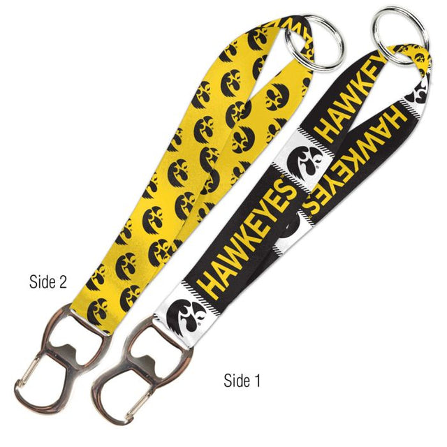 Iowa Hawkeyes Keystrap Bottle Opener