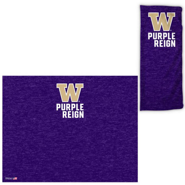 Envolturas para fanáticos de Washington Huskies con motivos jaspeados