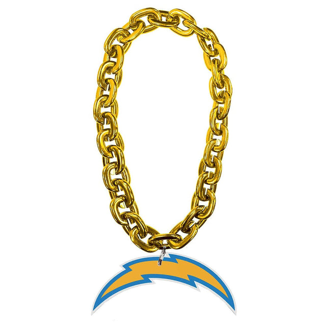 Cadena para fanáticos de Los Angeles Chargers (GOLD) -FF-590-34-GD