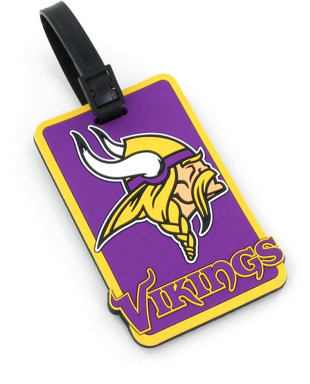 Etiqueta blanda para bolsa de los Minnesota Vikings -LS-030-21