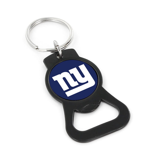 Llavero abridor de botellas de los New York Giants (NEGRO) -BK-702-23-BK