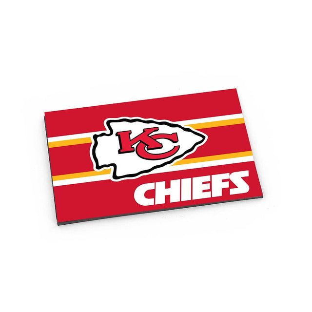 Imán rayado de los Kansas City Chiefs -MG-1191-07