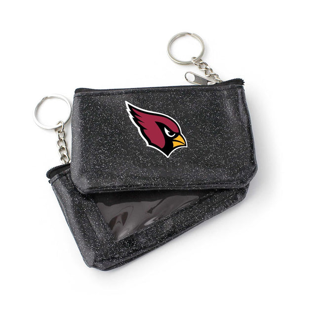 Monedero brillante de los Arizona Cardinals (NEGRO) (OC) -WA-991-25-BK