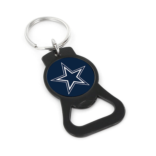 Llavero abridor de botellas de los Dallas Cowboys (NEGRO) -BK-702-17-BK