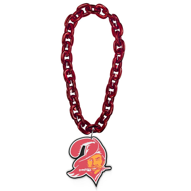 Cadena para fanáticos retro de los Tampa Bay Buccaneers (RED) -FF-590-27-THB-RD