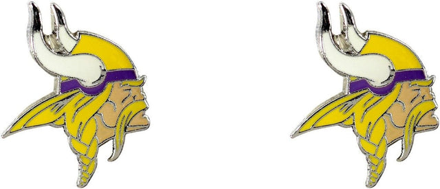 Minnesota Vikings Logo Post Earrings -ER-094-21