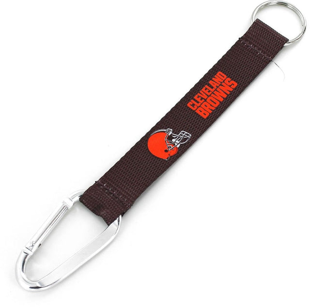 Cleveland Browns (BROWN) Carabiner Keychain -KT-147-03