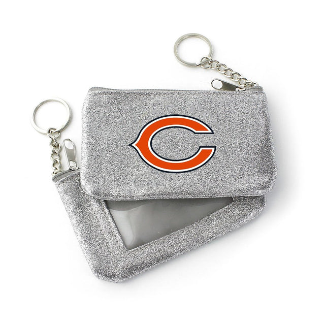 Chicago Bears (SILVER) Sparkle Coin Purse (OC) -WA-991-16