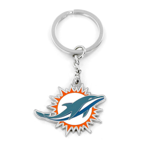 Llavero con el logotipo de los Miami Dolphins -KT-628-09