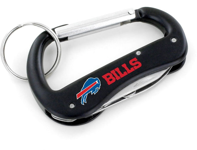 Buffalo Bills Carabiner Multi Tool Keychain (SP) -KT-1000-01