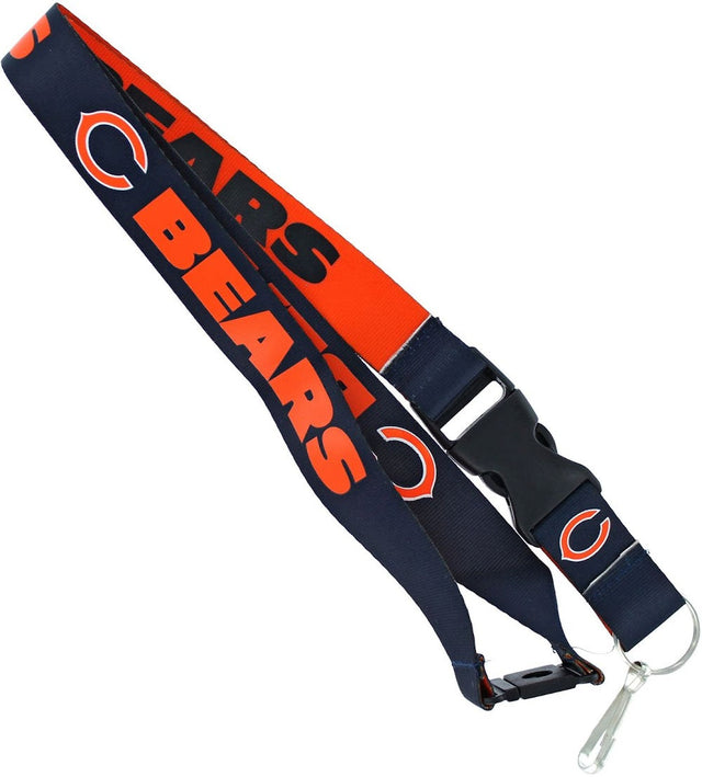 Chicago Bears (BLUE/ORANGE) Reversible Lanyard -LN-162-16