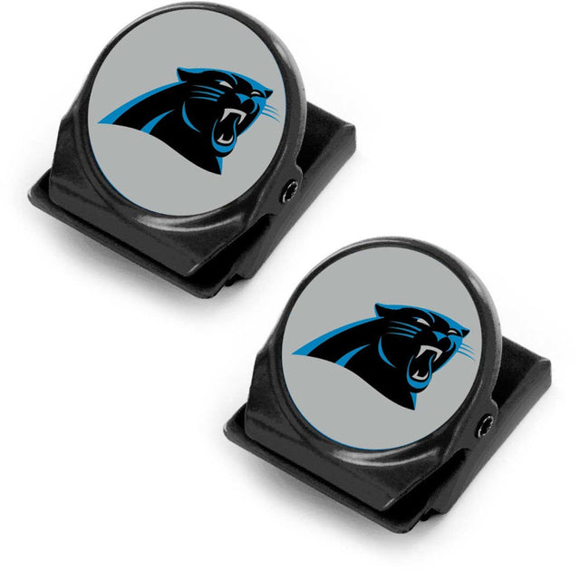 Paquete de 2 imanes con clip para notas de los Carolina Panthers - MG-1135-29